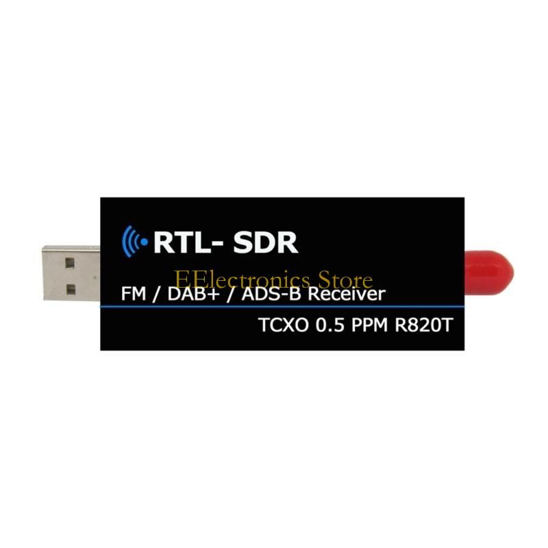 B03C Цифровой приемник с широким диапазоном частот, USB-интерфейсы 24 МГц-1766 МГц, все диапазоны, программно-определяемый радиоприемник с антенной