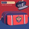 New Style Oxford Pencil Case British Wind Primary School Students' Stationery Storage Unisex Large Capacity Nylon Lining