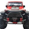 Premium Cnc Machined Black Aluminum Front Rear Bumper For Axial Scx10 Rc Truck