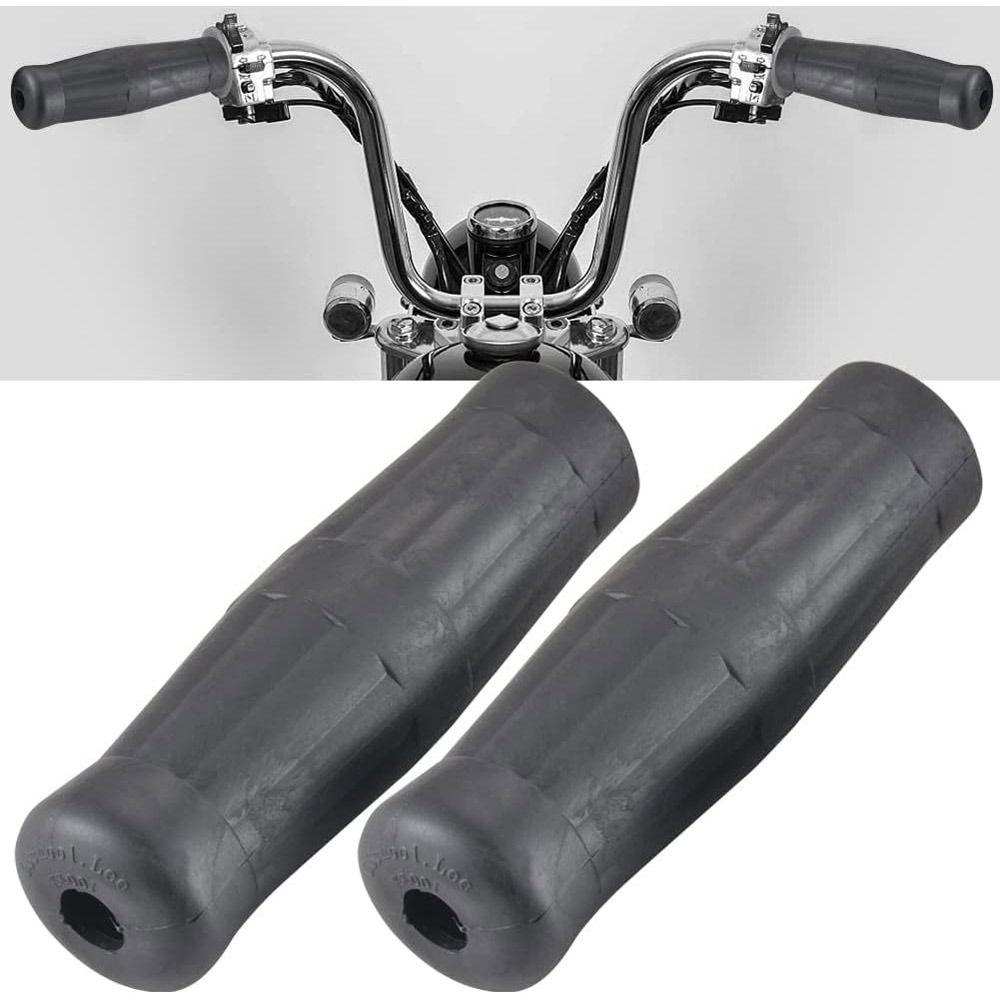 Non Slip Motorcycle Handlebar Rubber Hand Grip Bar Universal Motorcycles Grips Harley