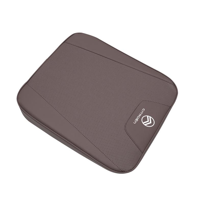 JOFT7 Car Seat Cushion Leather Soft Pad 6CM Thick Sponge Cushioning For Citroen C5X e-C4 X e-C3 C4 C3 C5 Berlingo C-Elysee C1 C6 C2