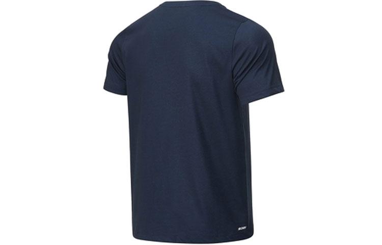 New Balance Футболка мужская темно-синяя AMT11070-ECL