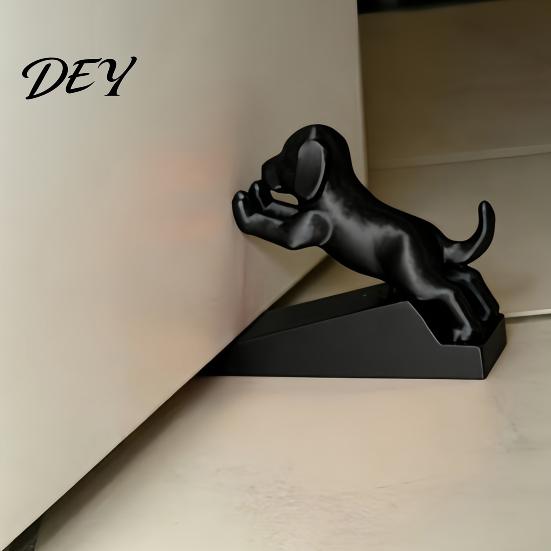 Практичный дверной клин для деревянных полов, 3D-печатная мультяшная собака-стопор, милый держатель-животное, дверной стопор-щенок, нескользящий, защита пола и стены, для дома