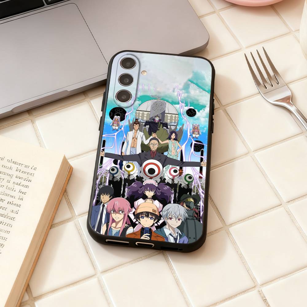 Чехол для телефона F-Future Diary Anime для Samsung Galaxy A73, A72, A71, A70, A53, A52, A51, Другие Мягкий Черный Корпус