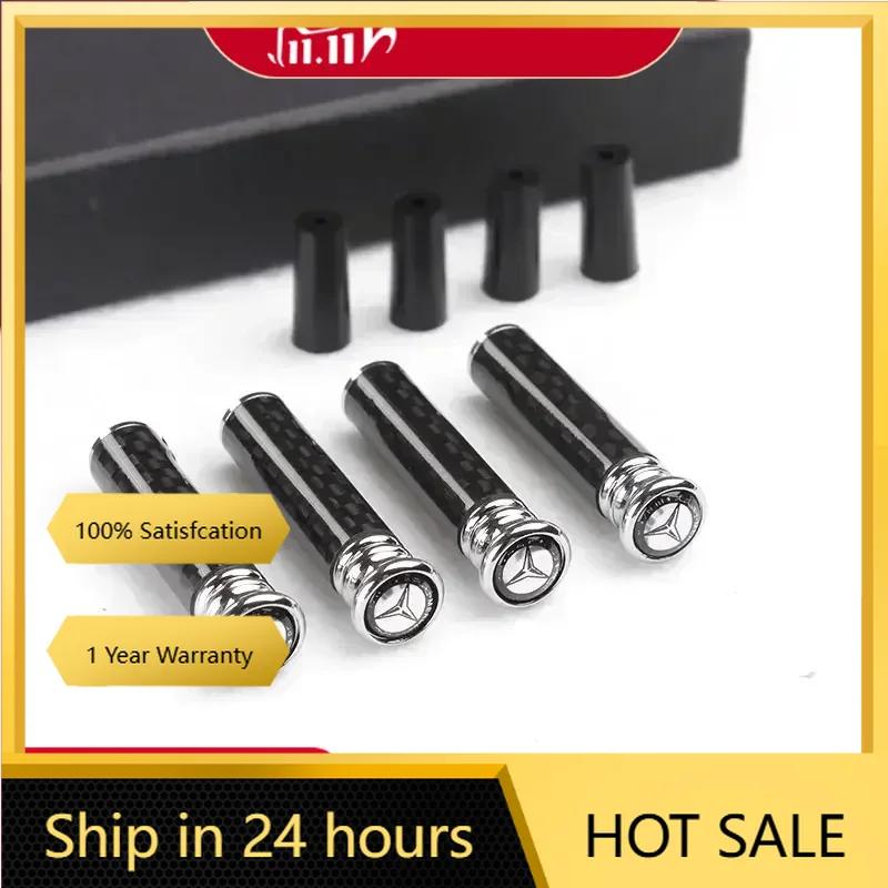 Для Mercedes Benz Карбоновая накладка на кнопку блокировки двери автомобиля, ручка-пик для Mercedes Benz W203 W204 W205 W210 W211 W213 W212 Inter