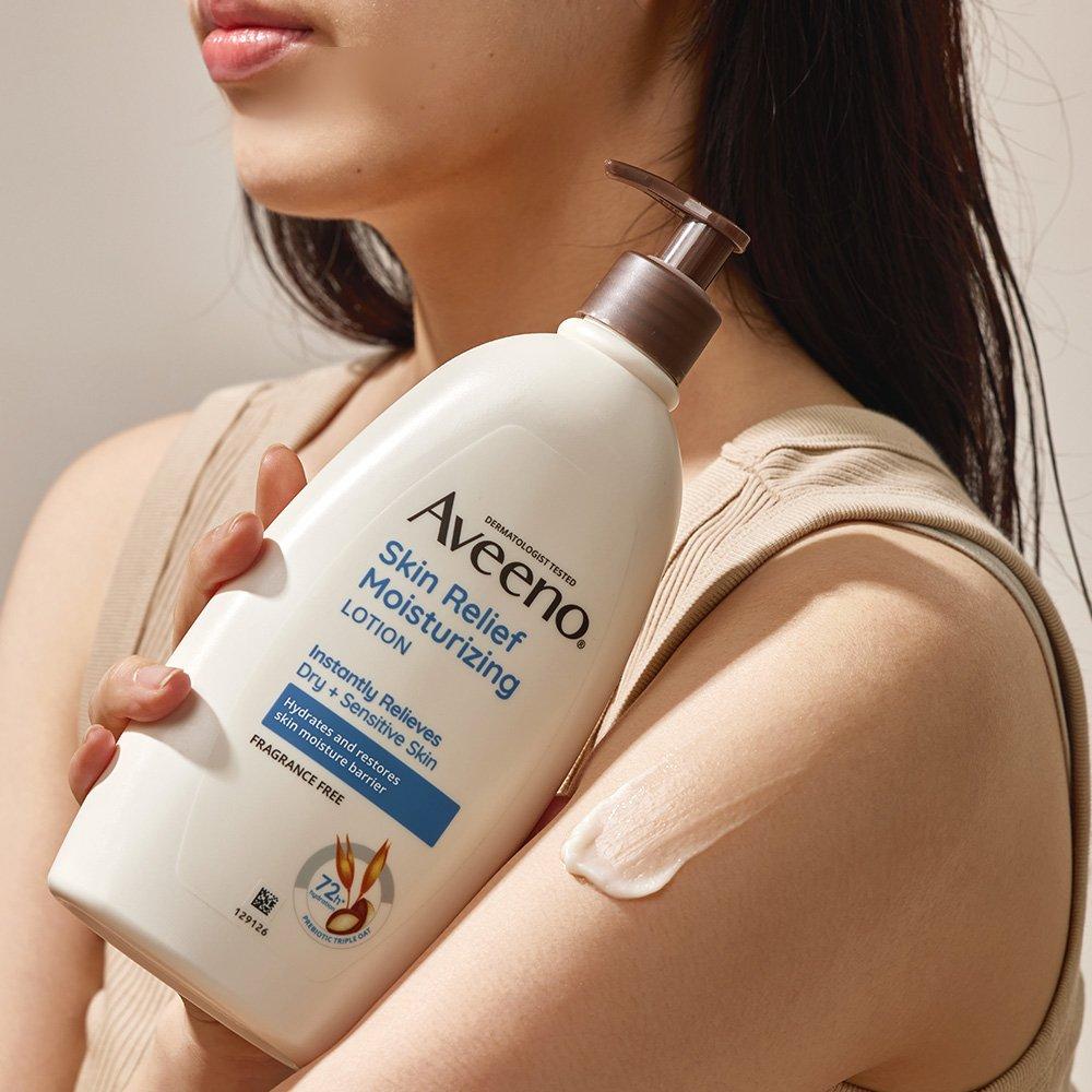 Aveeno Лосьон для облегчения состояния кожи_354 мл [Высокоувлажняющий, для чувствительной кожи, для сухой кожи]