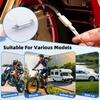 2 Pcs Brake Bleeder Hose - One Way Check Valve Tube Bleeding Tool Kit For Car Motorcycle Clutch,Universal Brake Fluid Bleeder Kit,Soft Tube With