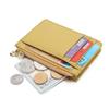 Women's Genuine Leather Zip Coin Purse Multi-Card Ultra Thin Coin Holder Card Holder Small Wallet
