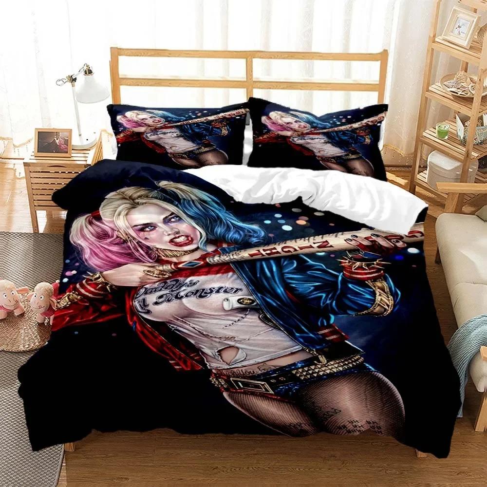 Ugly Girl Digital Print Polyester Bedding Sets Child Kids Covers Boys Bed Linen Set For Teens Bedding Set Bed Comforter Set