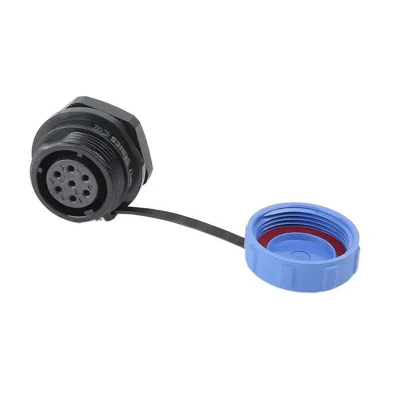 WEIPU SP17 SP1710 SP1712 IP68 Waterproof Aviation Connector Male Plug Female Socket Adapter 2 3 4 5 7 9 10 Pin For Medical LED