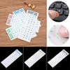 Waterproof Multicolor Self-adhesive Transparent Russian Letters Cover Sticker Keyboard Stickers