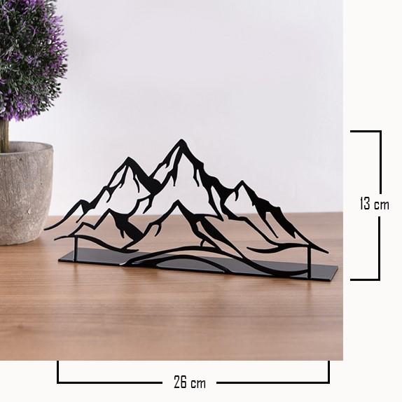 MUYIKA Металлическая настольная брелок Mountain 13x26см Bbl-m
