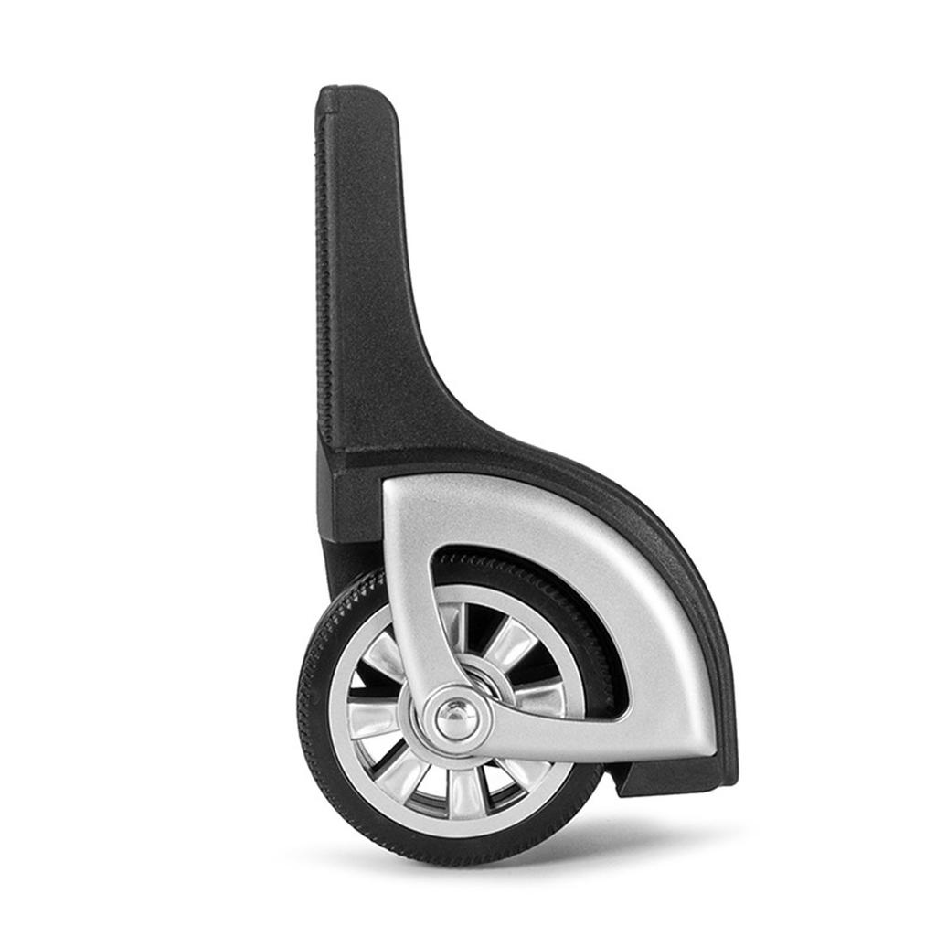 1 пара колес для багажа ПВХ Колеса для чемодана Запасные колеса Поворотные колесики Идеально подходят для замены колес чемодана