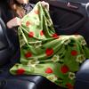 1PC Food Elements printed blanket, all season lightweight home office outdoor nap multifunctional blanket A1