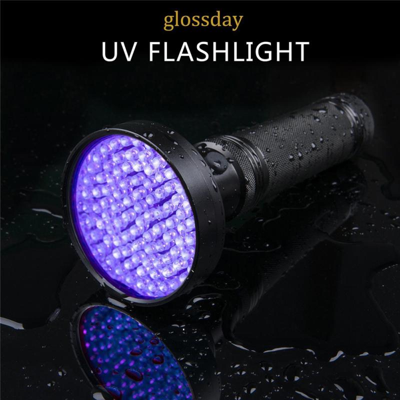 100 Led Uv Ultraviolet Flashlight, Waterproof O Ring Fluorescent 395nm Inspection Lamp, For Forged