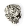 Dogue de Bordeaux, French Mastiff, Bordeauxdog - Dog brooch in a gift box, elegant pin, lapel pin for Art-Dog brand jacket