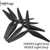 10Pair HQProp Prop 10X5X3 10X5.5X3 9X5X3 1050 1055 9050 10inch 3 Blades Black Carbon Reinforced Nylon Propeller for RC FPV Parts