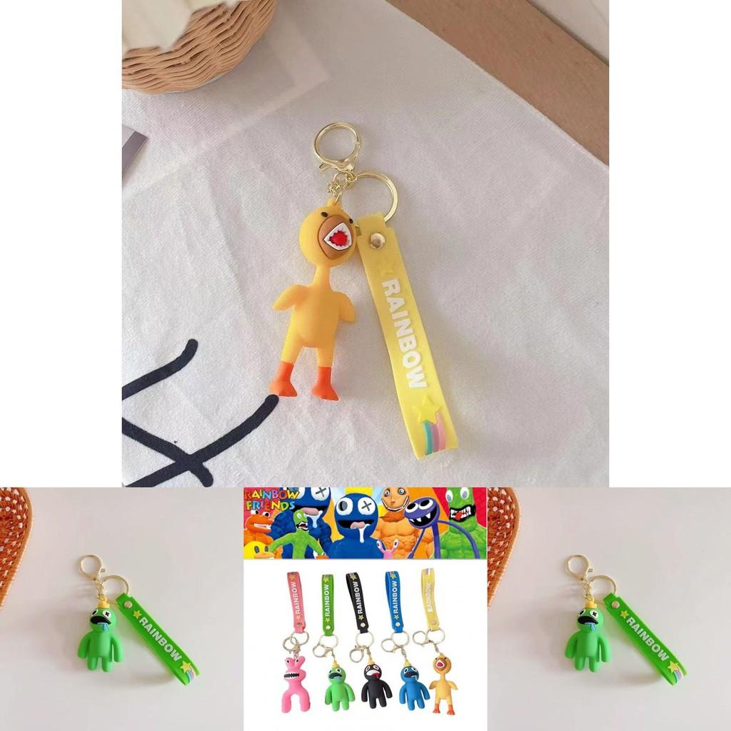 Силиконовый брелок Roblox Rainbow Friends – Подвеска на сумку Детский рождественский подарок