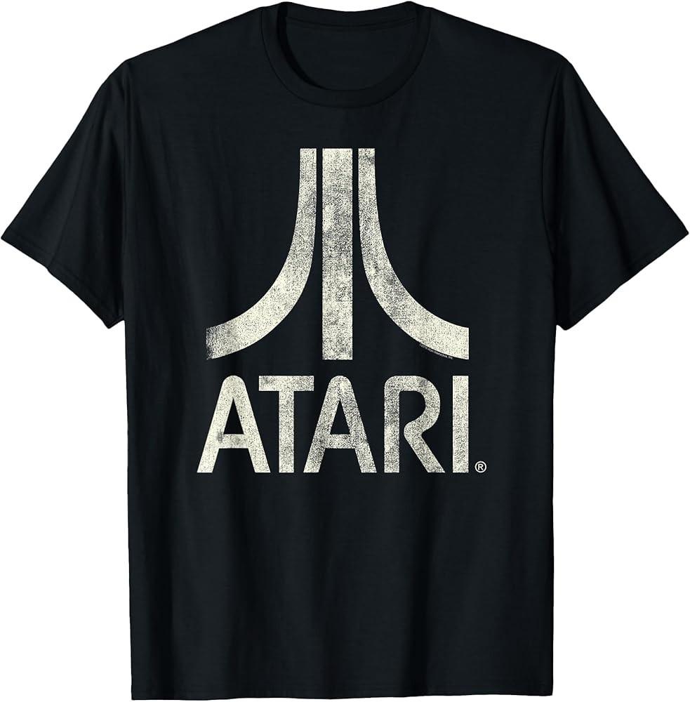 Ripple Junction x ATARI Classic Video Game Logo Design Print TShirt Unisex T-Shirt