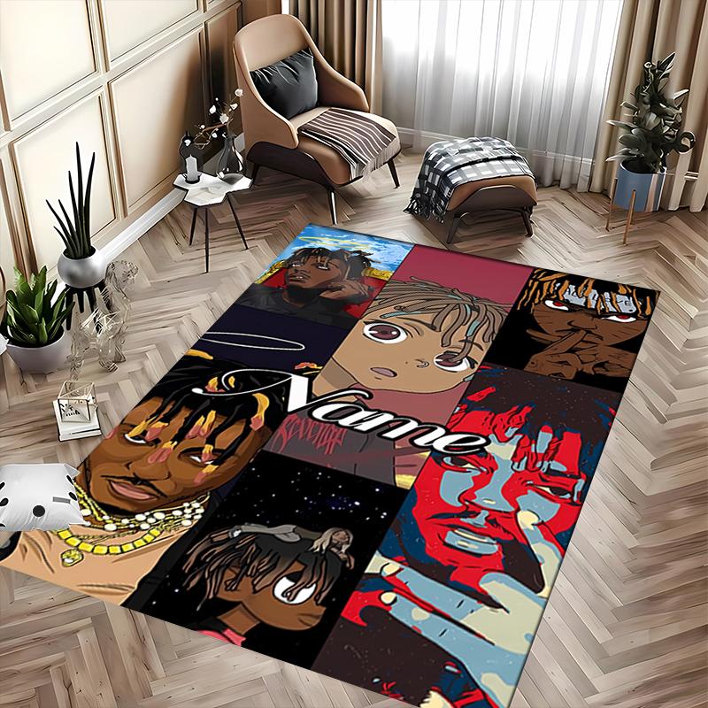 Custom personalization Juice WRLD Area Rug - Perfect For Kitchen, Bathroom,Laundry Room Decor Large Size Available,Gift All Seasons