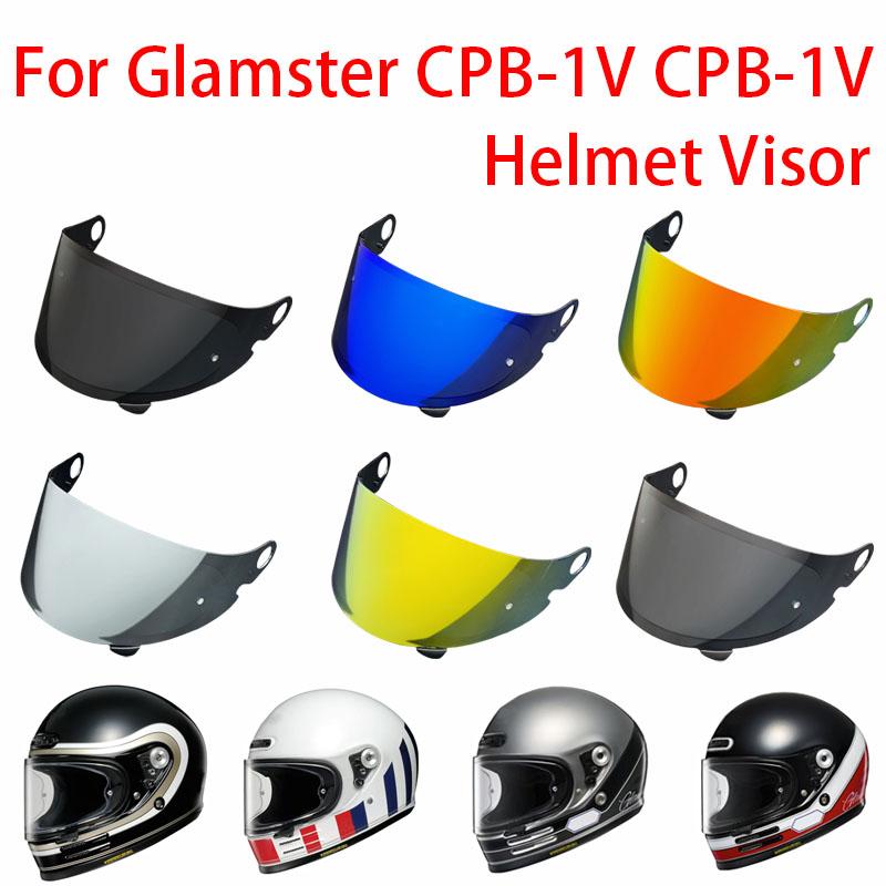 Визор Glamster для шлема SHOEI CPB-1V, защита от УФ-лучей, из поликарбоната Premium, устойчивый к царапинам, сменный лицевой щиток, солнцезащитный