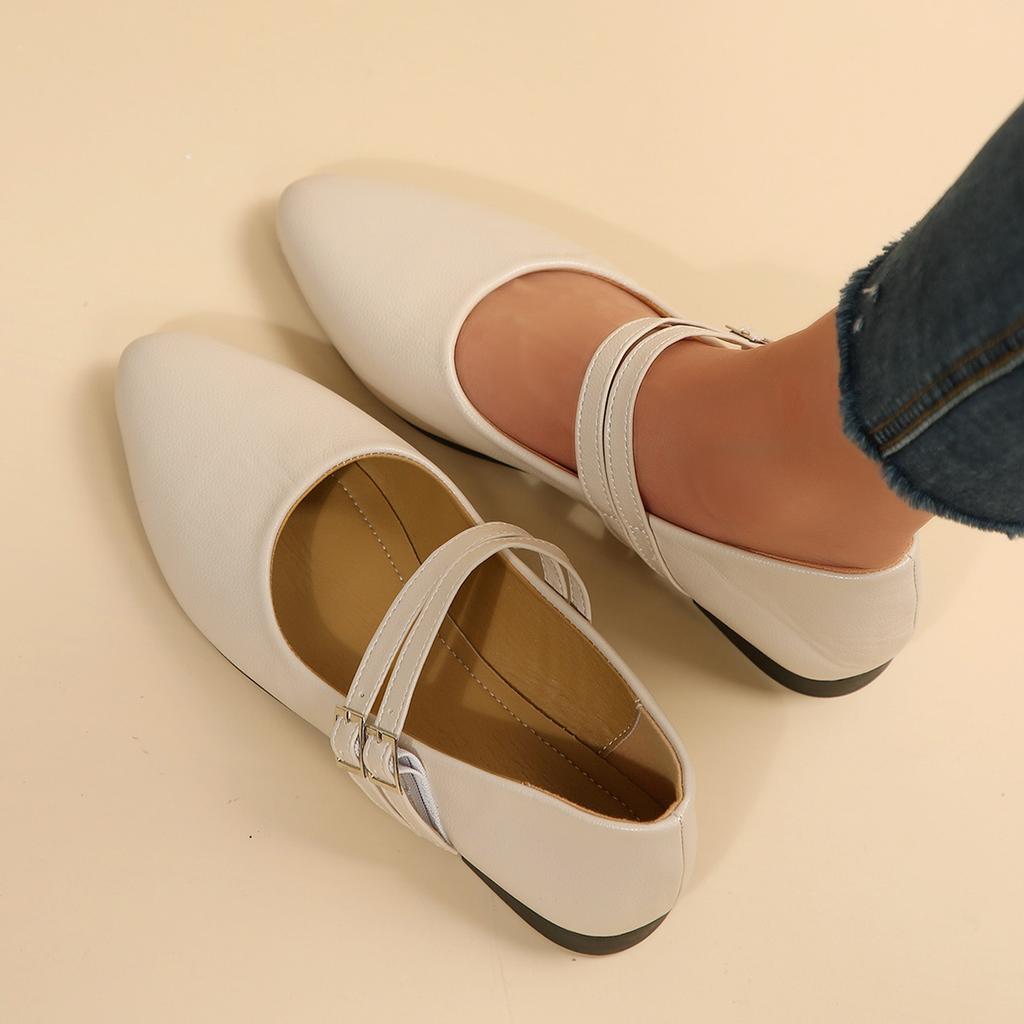 2025 New Women Flats Shoes High Quality Slip-on Daily Dress Shoes Woman Pointed Toe Comfortable Elegant Loafers Shoes Ladies