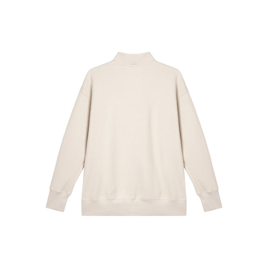 Nike Спортивная одежда Phoenix Fleece Logo FW24 Повседневный спортивный свитер с длинным рукавом Куртка женская Off-White FV7680-104