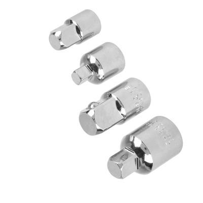 Набор переходников с приводом 1/4" 3/8" 1/2" 4 шт. Редукторный набор SAE Полностью полированный Адаптер для трещотки Автомобильное обслуживание