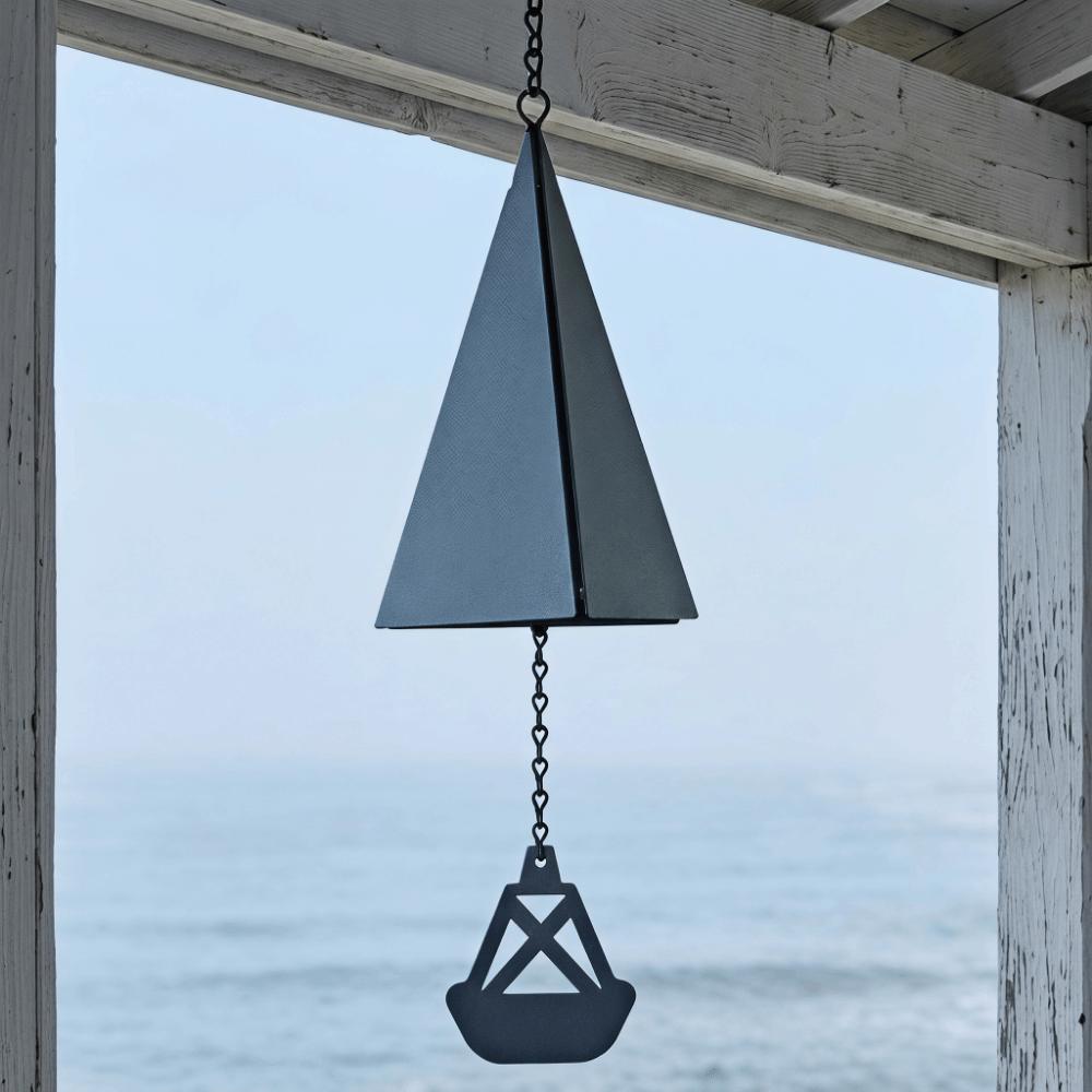 Iron Triangle Wind Chime Retro Metal Wind Bell Windcatcher Wind Chime Pendant  Courtyard Decoration