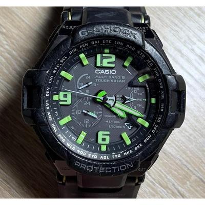 Б/у Редкий Цвет! Casio G-Shock GW-4000 Радио-Солнечные Зеленые