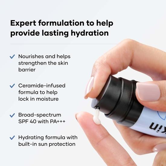 Cureskin Ceramide Moisturizer SPF 40 PA+++ Skin Barrier Repair Увлажняющий крем для лица для мужчин и женщин | Антивозрастной крем для женщин и мужчин