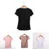 Sleeves Short Hot Sexy Women Basic Tees Clubwear Tops Cropped Tshirt Blouse