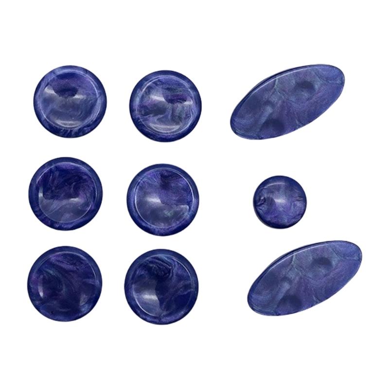 Saxophone Key Buttons Inlays Set Smooth Surfaces Wear Resistant Inlays Accessory for Saxophone Players