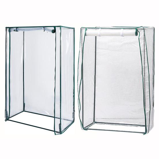 Чехол для теплицы, многоразовый прозрачный чехол с дверью-молнией, водонепроницаемый, с защитой от ультрафиолета, чехол для цветочного сарая для выращивания растений в помещении и на открытом воздухе