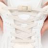 NO.8 No Tie Shoe Laces Elastic For Sneakers Flat Shoelaces Colored Metal Lock Adults and Children Lazy Shoes Lace Accessories 1 Pair