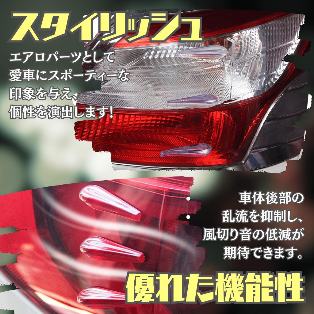 HYmish Aero Fin Protector, Aero Aero, Aero Mall, Wind Noise Prevention, Reduction, Exterior Parts,