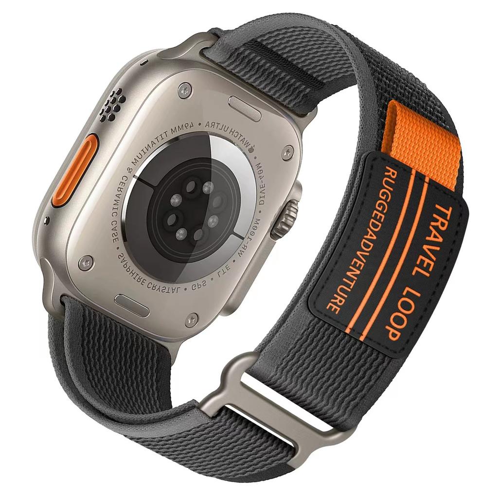 Новый ремешок Trail Loop для Apple Watch, ремешок 49 мм, 44 мм, 40 мм, 45 мм, 41 мм, 42 мм, 44, 45, 49 мм, браслет Correa iWatch Ultra series 7, 6, 5, 3 se 8