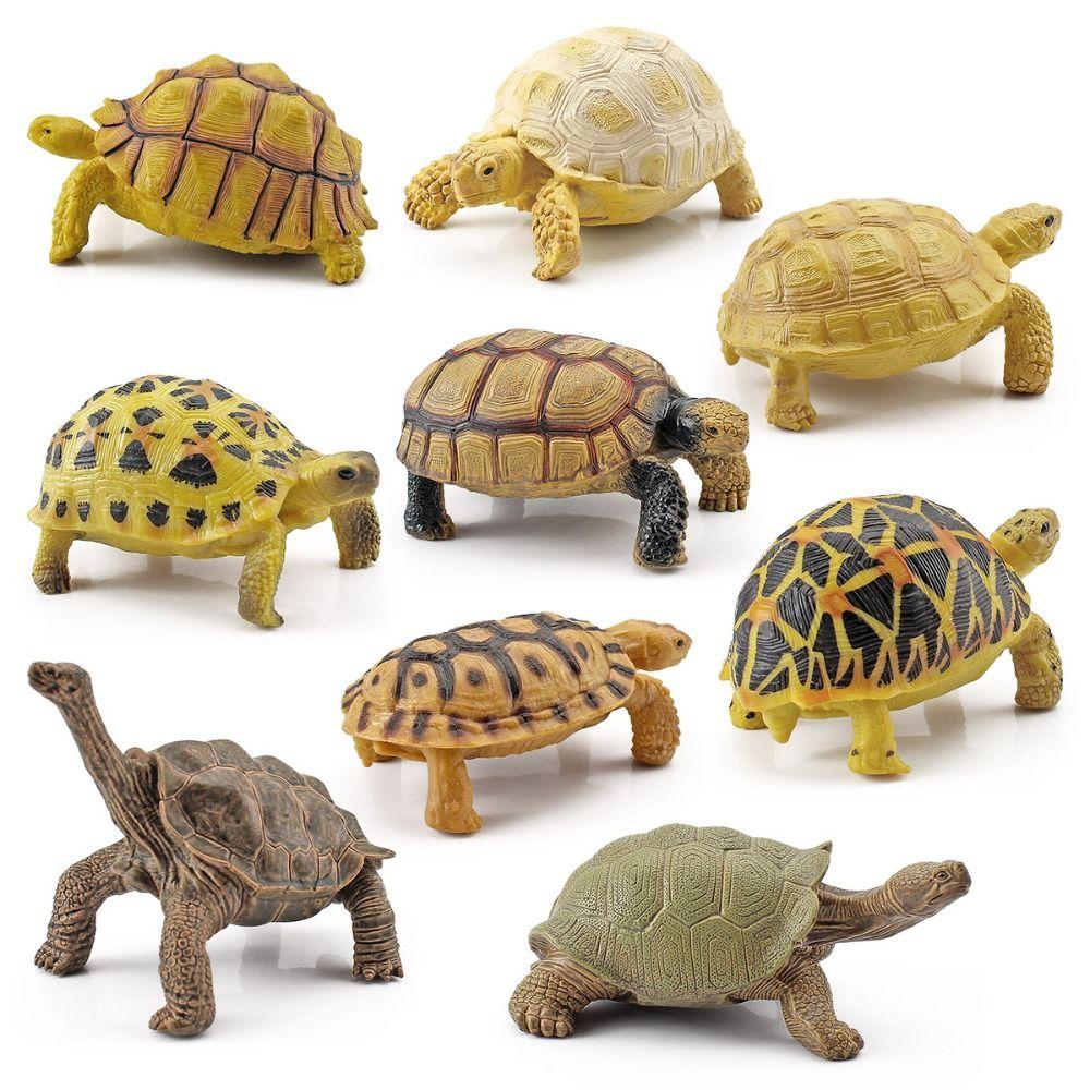 Simulation Turtle Action Figures Realistic Tortoise Animals Figurines Sea Turtle Model Kid Toy