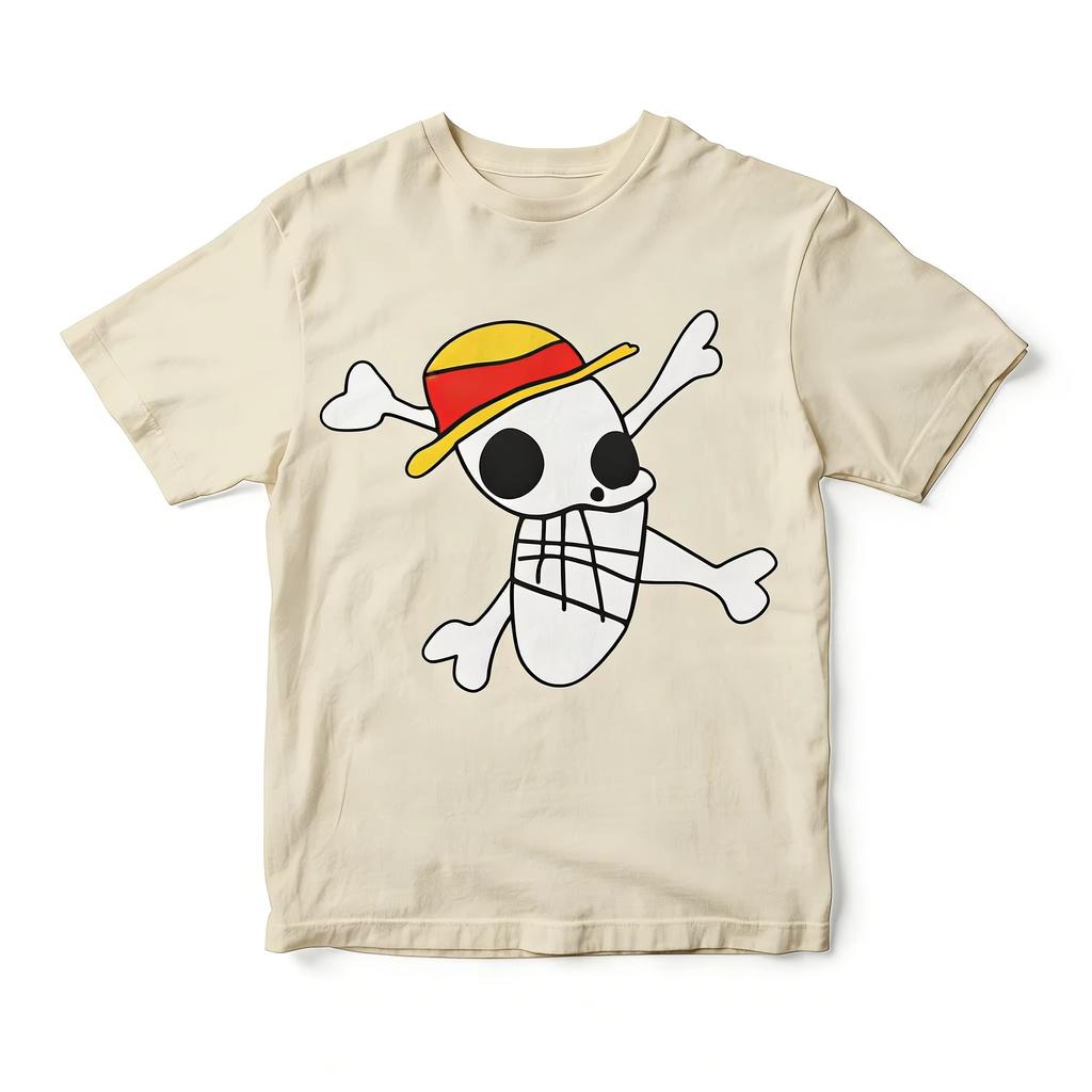 One Piece Anime Cartoon Skull Printed Tshirt Unisexs and Womens Tshirt Unisexs Top Sports Tshirt Unisexs Tshirt Summer Tee 2026