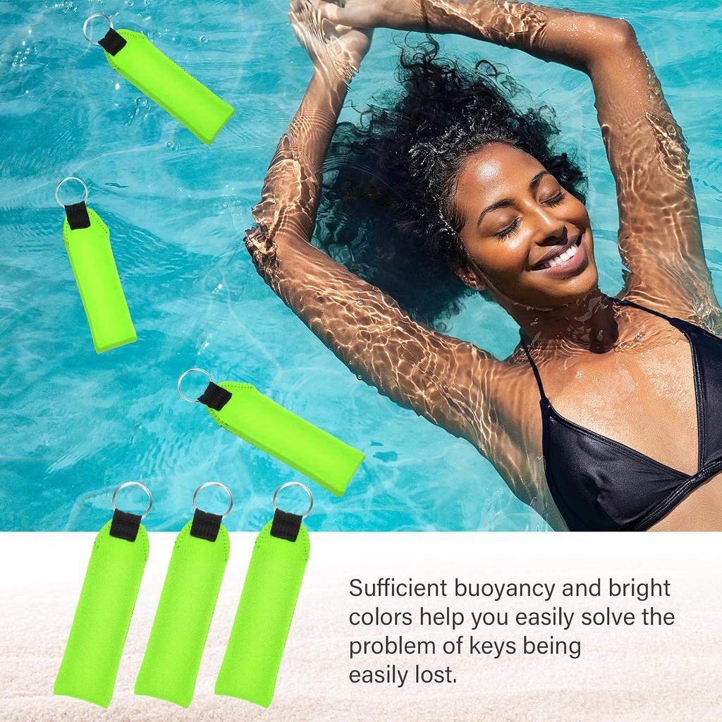 TecUnite 3Pcs Floating Keychain