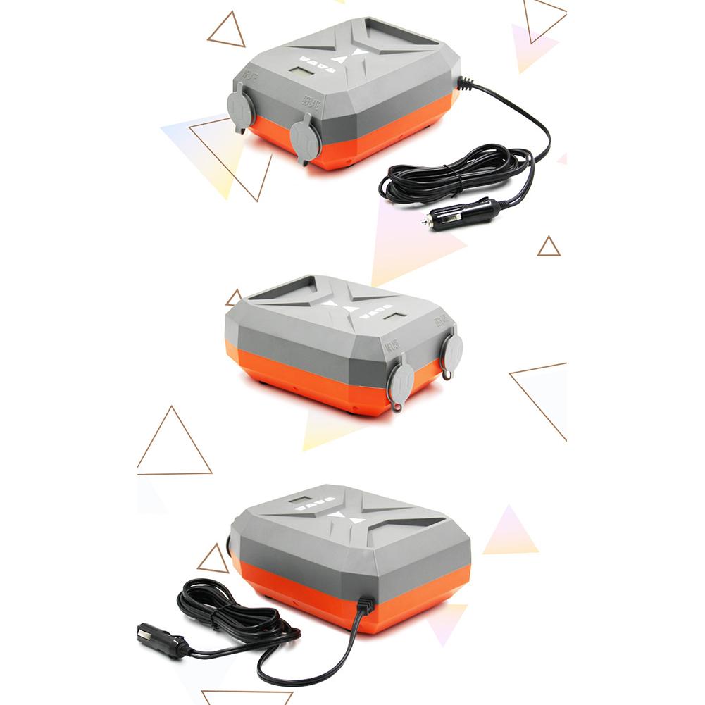 Электрический воздушный насос 20psi, воздушный компрессор высокого давления с 6 насадками для каяка, лодки, бассейна, воздушные подушки