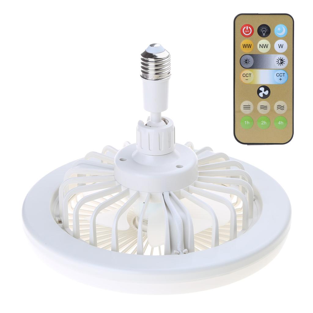 Потолочный вентилятор 10" Умные 3-лопастные потолочные вентиляторы со светом и пультом дистанционного управления 3 цвета диммируемый светодиод 3 скорости потолочные вентиляторы