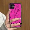 Hip Hop Rapper L-Lil P-Peep For IPhone 16 15 14 13 12 11 Pro Max X XS MAX Plus Translucent Black Phone Cover
