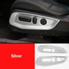 For Honda Crv CR-V 2017-   2022 ABS Car Seat Adjustment Switch Knob Panel Trim Covers Interior Moulding Accessories