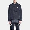 Carhartt WIP Джинсовая куртка с пуговицами и длинным рукавом с логотипом Мужские куртки Черный I034866-89-06
