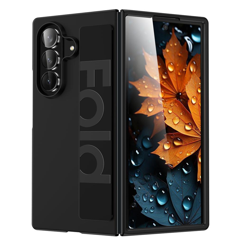 Роскошный силиконовый браслет Ультратонкий чехол для телефона для Samsung Z Fold 7 6 5 4 3 Ремешок на запястье Подставка Ударопрочная Матовая задняя крышка
