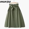 IHUASU Женская модная повседневная летняя весенняя юбка
