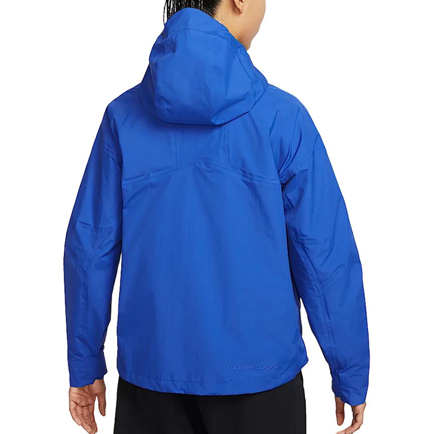 Nike ACG Storm-Fit Adv Morpho свободный крой с капюшоном на молнии водонепроницаемая ветровка женская верхняя одежда Game-Royal Summit-белый HJ0247-480