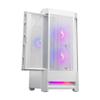Boitier PC Gaming - Cougar Gaming - DUOFACE RGB WHITE - Comprend 2 Ventilateurs ARGB De 140 Mm, Un Ventilateur ARGB De 120 Mm