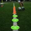 10 Pcs Practical Mini Field Cone Discs Marker Soccer Football Sports Speed Training Tool(Green)